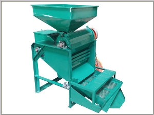 Máy bóc vỏ cà phê khô (Trang bị cho nông hộ)